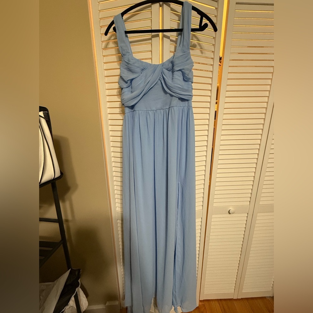 Lulus Light Blue Maxi Dress